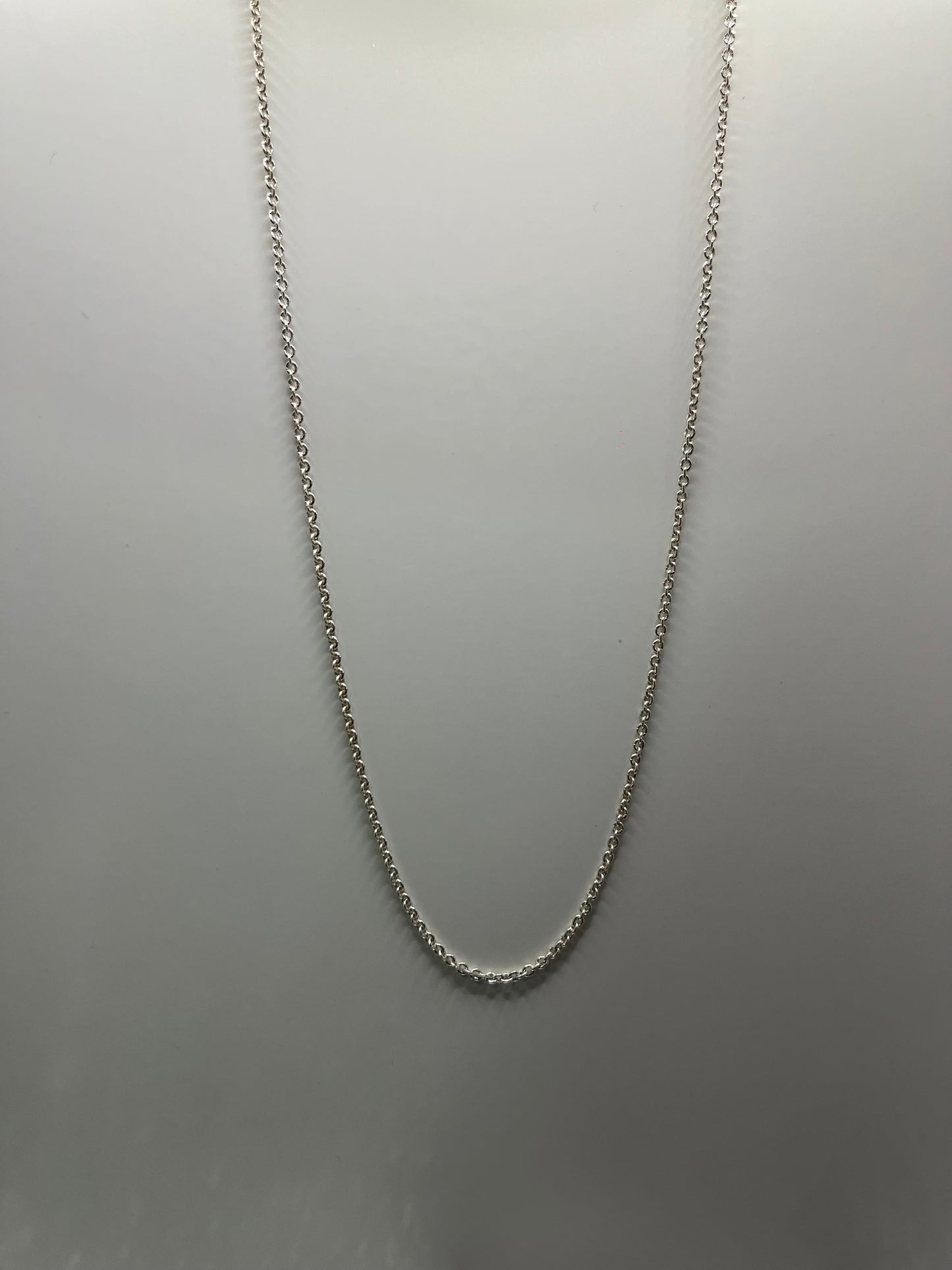 925 Sterling Silver Plain Chain – Single Pack