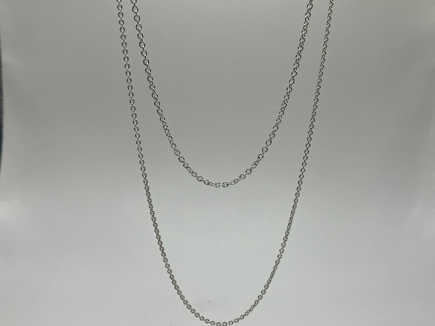 925 Sterling Silver Chains – Set of 2