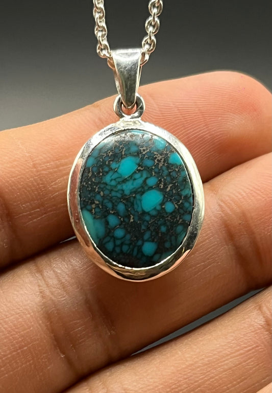 Tibetan Turquoise Pendant