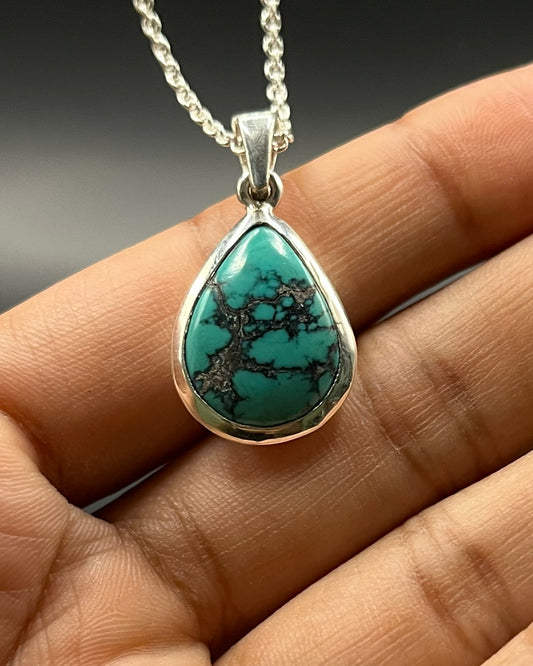 Tibetan Turquoise Pendant