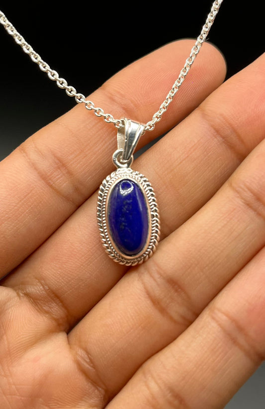 Lapis Lazuli Pendant – Afghan-Mined