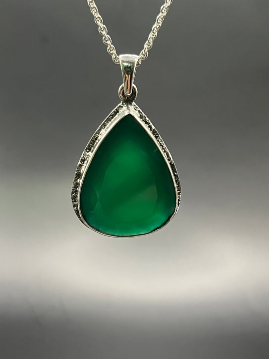 Green Onyx Pendant