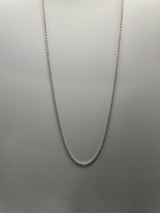 925 Sterling Silver Plain Chain – Single Pack
