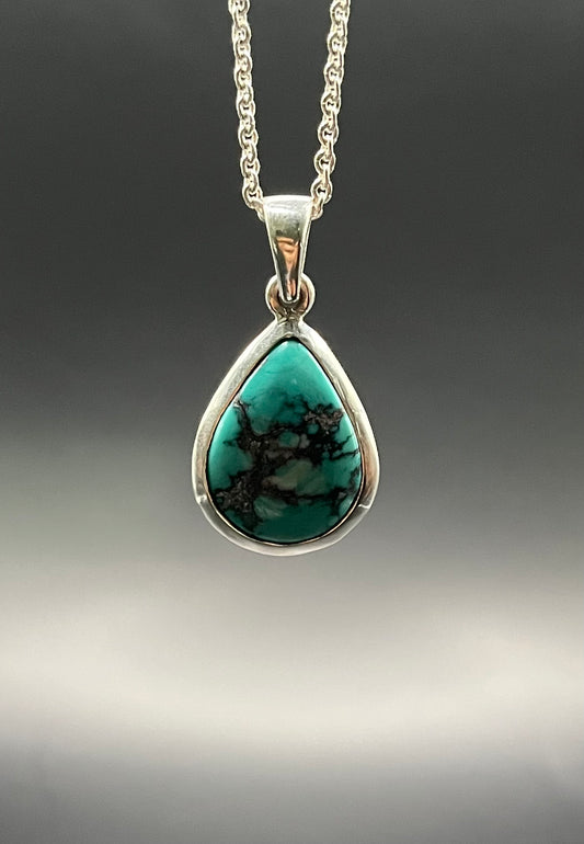 Tibetan Turquoise Pendant