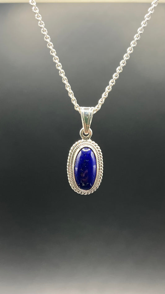 Lapis Lazuli Pendant – Afghan-Mined